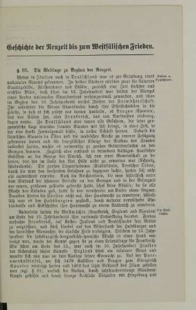 Geschichte der Neuzeit bis zum Westfälischen Frieden