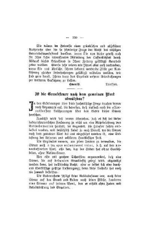 Ist die Grundsteuer nach dem gemeinen Wert abwälzbar?