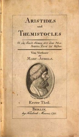 Aristides und Themistocles. 1