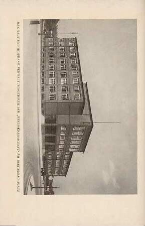 Max Traut und Franz Hoffmann, Verwaltungsgebäude der "Reichsknappschaft" am Breitenbachplatz