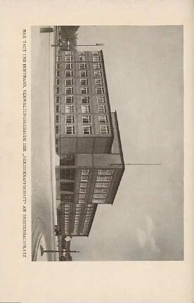 Max Traut und Franz Hoffmann, Verwaltungsgebäude der "Reichsknappschaft" am Breitenbachplatz