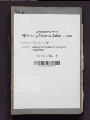 Gräflich Augustisches Fideikommiß, Band 12