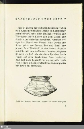 Saarbrücken Zur Urzeit