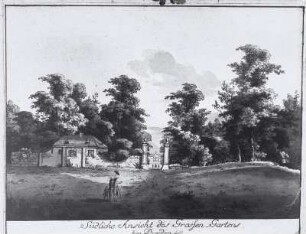 "Südliche Ansicht des Grossen Gartens bey Dresden"