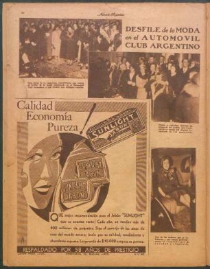 Desfile de la moda en el Automóvil Club Argentino [Fotografías]