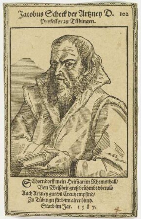 Bildnis des Jacobus Scheck