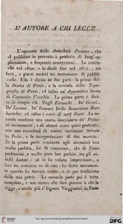L'Autore a chi legge
