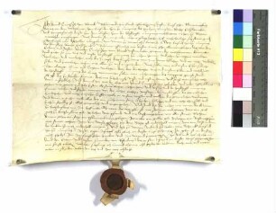 David Truchseßß von Rieneck erhält von Schenk Gottfried die Lehen zu Sachsenflur
