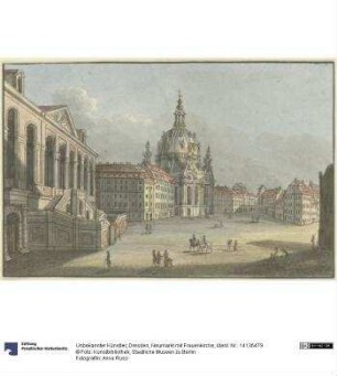Dresden, Neumarkt mit Frauenkirche