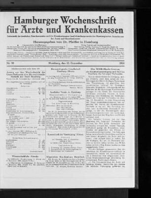 Kassenärztliche Vereinigung Altona.