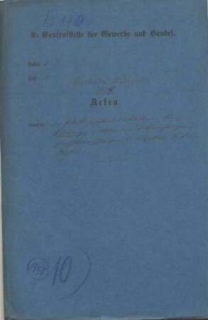 Patent des Fabrikanten Franz Eichberger in Stuttgart auf Vorrichtungen zum Zusammenschweißen der Blitzableiter auf den Dächern