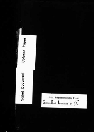 Gerichtshandelsbuch von Arntitz, Berntitz (bei Lommatzsch) und Wuhnitz