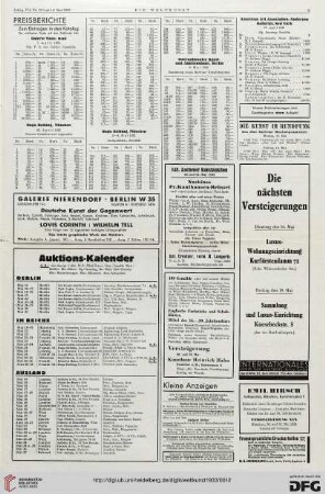 Nr. 20 (14. Mai 1933), S. 5: Preisberichte