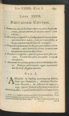 Liber XXXIX.