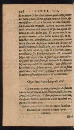 De Qualitatibus.