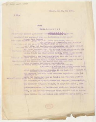 Brief an Erwin Lendvai : 28.05.1924
