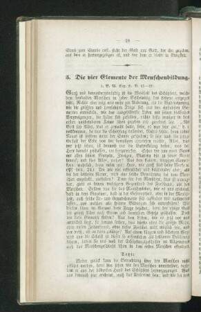 5. Die vier Elemente Menschenbildung.