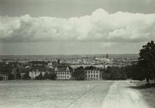 Dresden, Stadtbild von der Bismarcksäule