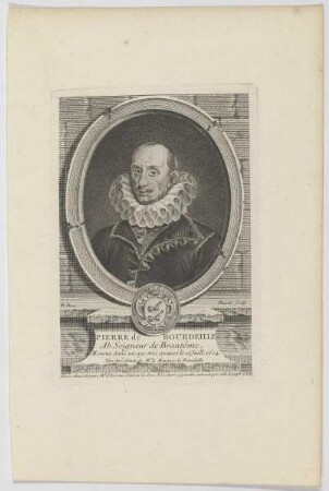 Bildnis des Pierre de Bourdeille de Brantôme