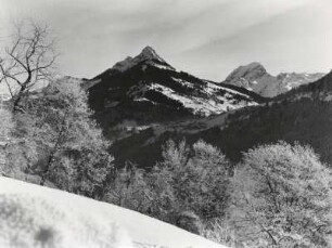 Großes Walsertal, mit dem Ragall und dem Breitenhorn