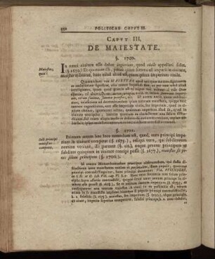 Caput III. De Maiestate