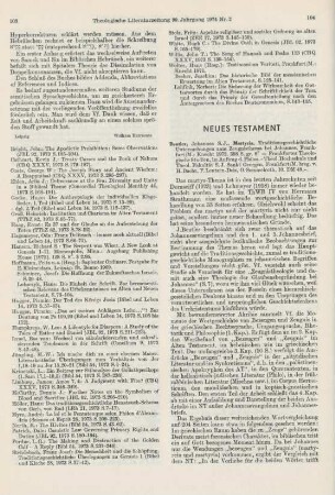 104-107 [Rezension] Beutler, Johannes, Martyria