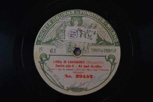 Linda di Chamounix : Duetto atto II - Al bel destin / (Donizetti)