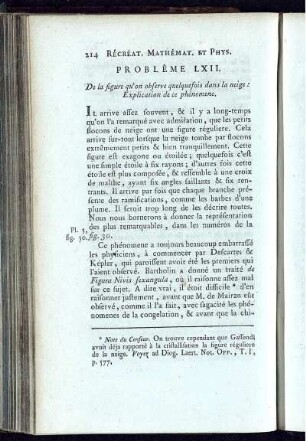 Récréat. Mathémat. et Phys. Probléme LXII.