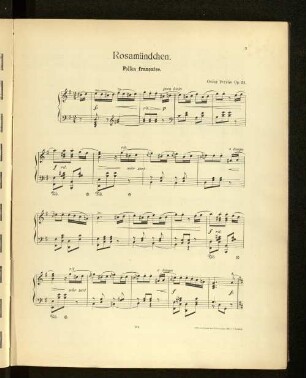 Rosamündchen. Polka francaise.