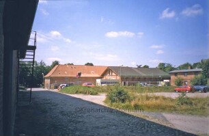 Kulturzentrum Marstall: Blick über den großen Platz in Richtung Remise