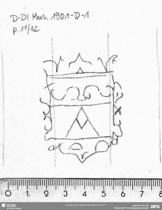W-Dl-624 Schild (gekrönt) + "A"