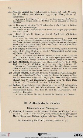III. Außerdeutsche Staaten (Nr. 469-781)
