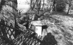 Neschwitz-Weidlitz. Kobanmühle, Mühlsteintisch