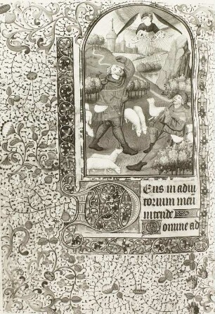 Hirten auf dem Feld, 15. Jh.