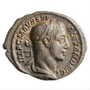 Münze, Denar, 226 n. Chr.
