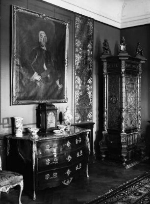 Moritzburg. Schloss. Innenraum in der 1. Etage