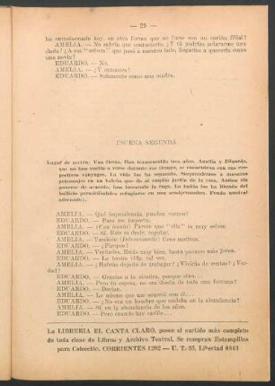 Escena segunda