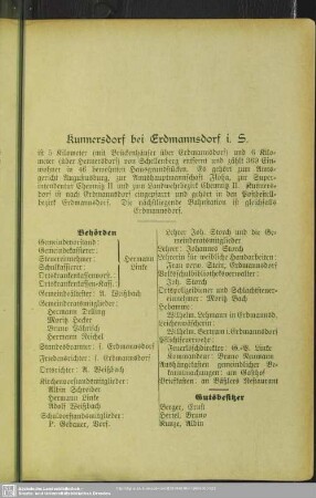 Kunnersdorf bei Erdmannsdorf i. S.