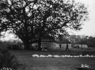 Bei Pretoria : Landschaft mit Rundhütten