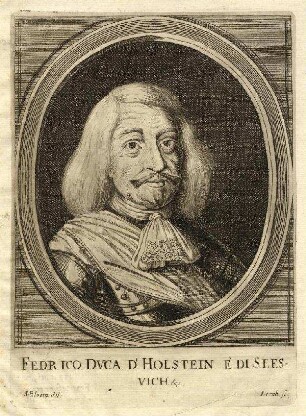 Bildnis von Friedrich III. (1597-1659) Herzog von Schleswig-Holstein-Gottorp