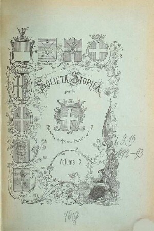 Periodico della Società Storica della Provincia e Antica Diocesi di Como. 9. 1892