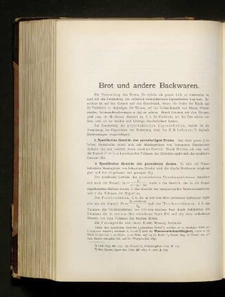 Brot und andere Backwaren.