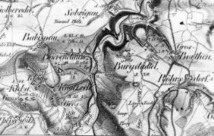 Dohna-Burgstädtel. Oberreit, Sect. Dresden, 1821/22