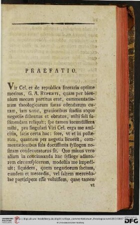 Praefatio
