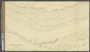 Stromkarte der Elbe. Section I. : Obermarschacht. Niedermarschacht. Rönne. Geesthacht