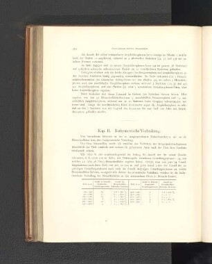 Kap. II. Bathymetrische Verbreitung.