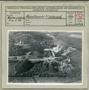 Uckerath, Basaltwerke