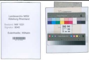 Entnazifizierung Wilhelm Eulenhoefer , geb. 00.00.0000 (Lehrer)