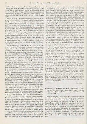 48-50 [Rezension] Höfer, Liselotte, Otto Karrer