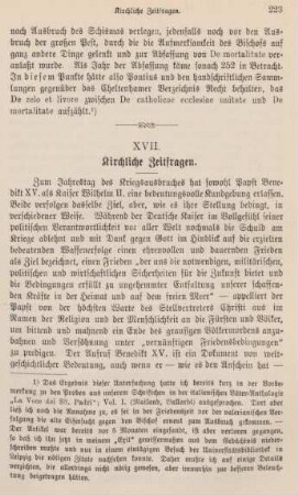 223-234 Kirchliche Zeitfragen